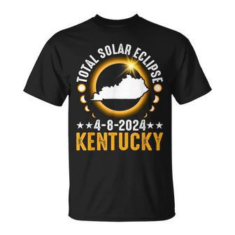 Total Solar Eclipse 2024 Kentucky April 8 America Totality T-Shirt | Mazezy