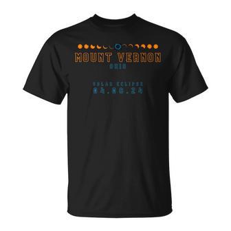 Total Solar Eclipse 2024 Mount Vernon Ohio 040824 T-Shirt - Monsterry UK