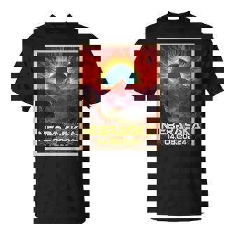 Total Solar Eclipse 2024 Nebraska Vintage T-Shirt - Thegiftio