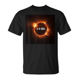 Total Solar Eclipse 2024 Spring April 2024 Cool T-Shirt - Monsterry