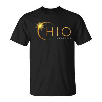 Total Solar Eclipse 2024 State Ohio Totality April 8 2024 T-Shirt | Mazezy