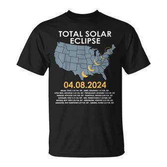 Total Solar Eclipse 2024 Total Eclipse T-Shirt | Mazezy DE
