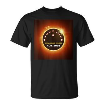 Total Solar Eclipse 2024 Totality 040824 April 8 Astronomy T-Shirt - Monsterry AU