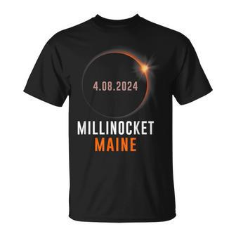 Total Solar Eclipse 2024 Totality Millinocket Maine T-Shirt | Mazezy DE