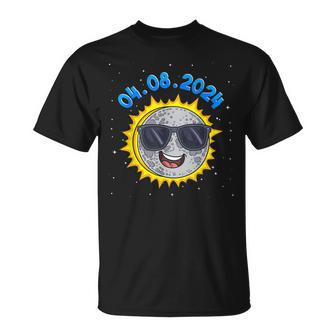 Total Solar Eclipse 2024 Usa Astronomy Totality Sun Moon T-Shirt - Monsterry CA