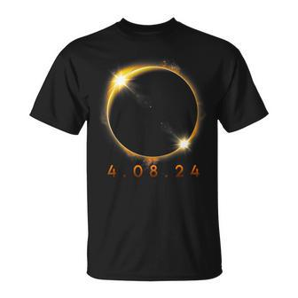 Total Solar Eclipse April 2024 040824 Total Eclipse Totality T-Shirt - Monsterry DE