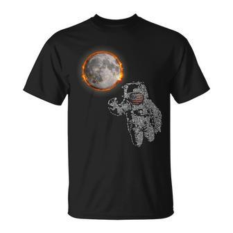 Total Solar Eclipse April 4 2024 Astronaut T-Shirt - Seseable