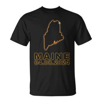 Total Solar Eclipse April 8 2024 Maine Path Of Totality T-Shirt - Thegiftio UK