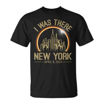 Total Solar Eclipse April 8 2024 New York Totality Souvenir T-Shirt - Monsterry AU
