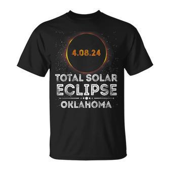 Total Solar Eclipse April 8 2024 Oklahoma Family Matching T-Shirt - Thegiftio