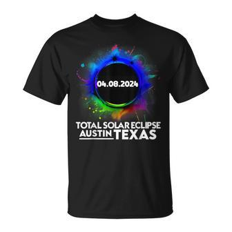 Total Solar Eclipse Austin Texas April 8 2024 Totality T-Shirt - Seseable