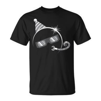 Total Solar Eclipse Birthday Party April 8 2024 T-Shirt - Monsterry