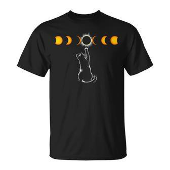 Total Solar Eclipse Cat April 8 2024 Totality T-Shirt - Monsterry UK
