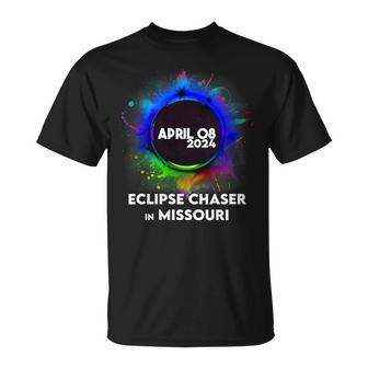 Total Solar Eclipse Chaser Missouri April 8 2024 Totality T-Shirt | Mazezy