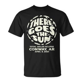 Total Solar Eclipse Conway Arkansas April 8 2024 Ar 4 08 24 T-Shirt | Mazezy AU