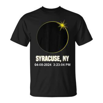 Total Solar Eclipse Syracuse 2024 New York Syracuse Eclipse T-Shirt - Thegiftio UK