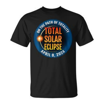 Total Solar Eclipse Totality April 8 2024 12 T-Shirt - Seseable