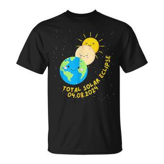 Totale Sonnenfinsternis 2024 Süße Sonnenfinsternis T-Shirt - Geschenkecke