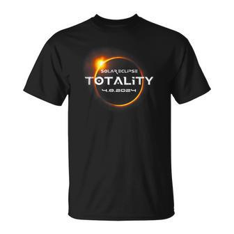 Totality 4082024 Total Solar Eclipse 2024 T-Shirt - Monsterry UK