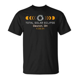 Totality Path 2024 Dayton Oh Ohio Total Eclipse T-Shirt | Mazezy