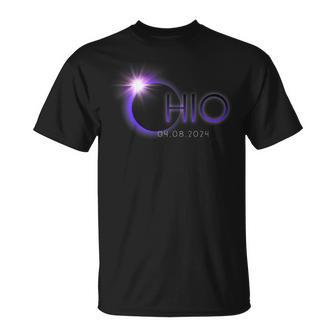 Totality Solar Eclipse 040824 Phases Ohio State T-Shirt | Mazezy AU