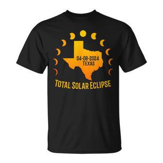 Totality Texas Solar Eclipse 2024 America Total Eclipse T-Shirt - Monsterry DE