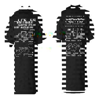 Tracteur Amusant Ce Que Je Fais Durant Mon Temps Libre T-Shirt - Cadeauxyz