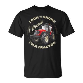 Tractor Granja Agricultura Tractores Granjero Agricultor Camiseta unisex - Regaloses