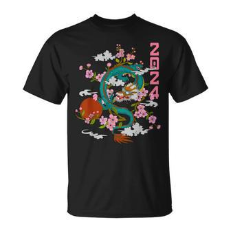 Traditional Dragon Year Of The Dragon Chinese New Year 2024 T-Shirt - Monsterry