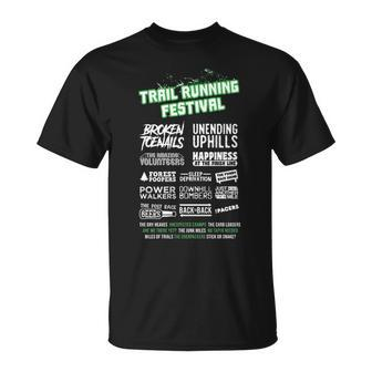 Trail Running Festival T-Shirt | Mazezy