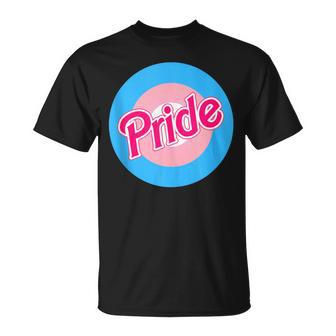 Trans Pride Flag Mod Target T-Shirt - Monsterry