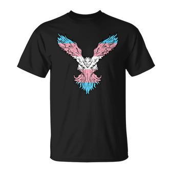 Transgender Bird Phoenix Trans Pride Flag Lgbt Kid T-Shirt - Monsterry AU