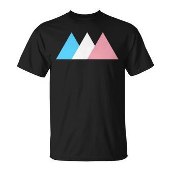 Transgender Flag Trans Pride Subtle Trans T-Shirt - Monsterry AU