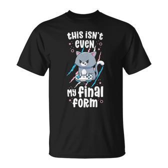 Transgender Gamer Gaymer Pride Lgbt This Isnt My Final Form T-Shirt - Monsterry DE