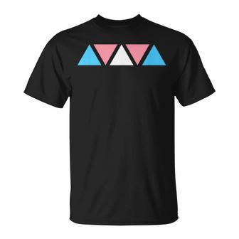 Transgender Pride Minimalist Lgbtq Trans Flag Ftm Mtf T-Shirt - Thegiftio UK