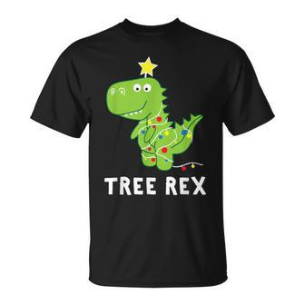 Tree Rex Dinosaur Pyjamas T-Shirt - Seseable