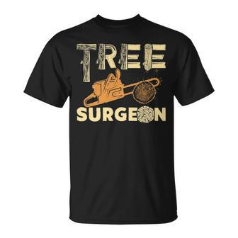Tree Surgeon Arborist T-Shirt | Mazezy