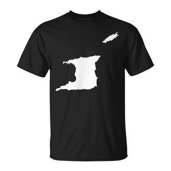 Trinidad And Tobago Fun Map T-Shirt - Monsterry CA