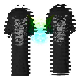 Trippy Bunny Dj Ravers Edm Techno Lapin Psychédélique T-Shirt - Cadeauxyz