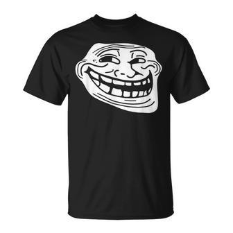 Troll Face Meme Dank Meme Troll Face T-Shirt - Monsterry