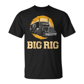 Trucker Truck Driver Vintage Big Rig T-Shirt - Monsterry AU