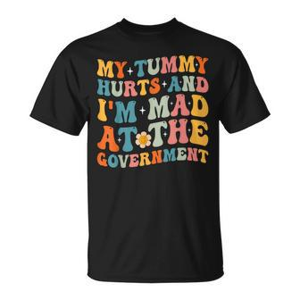 My Tummy Hurts And I'm Mad At The Government Frog T-Shirt - Monsterry CA