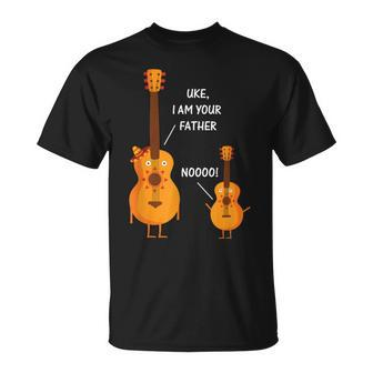 Uke I Am Your Father Ukulele Guitar Lover T-Shirt - Monsterry