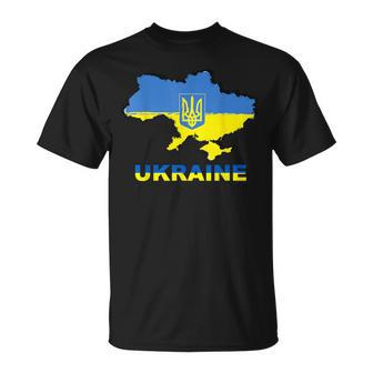 Ukraine Flag Ukrainians Ukrainian T-Shirt - Monsterry
