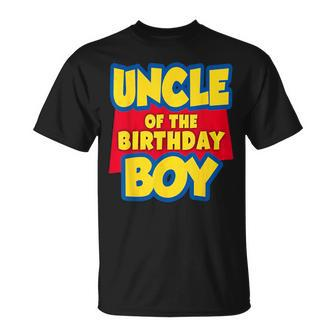 Uncle Of The Birthday Boy Toy Story Decorations T-Shirt | Mazezy AU