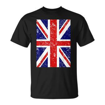 Union Jack Flag National Flag Of United Kingdom Uk T-Shirt - Monsterry AU