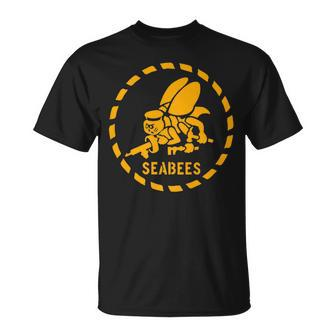 Us Navy Seabees Original Navy T-Shirt - Monsterry