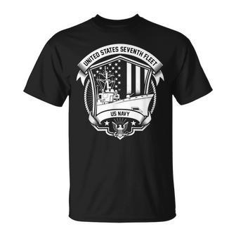 Us Navy Seventh Fleet T-Shirt - Monsterry AU