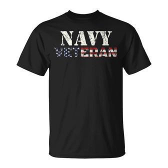 Us Navy Veteran T Veterans Day Stars And Stripes T-Shirt - Monsterry