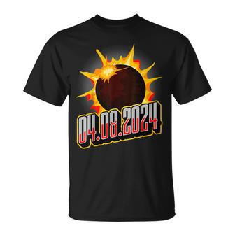 Us Total Partial Eclipse 2024 Usa Astronomer 04082024 T-Shirt | Mazezy
